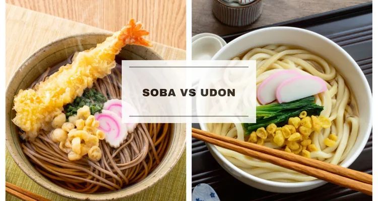 Mì Udon và mì Soba