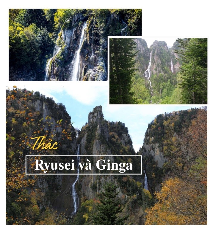 Công viên quốc gia Daisetsuzan – thác Ryusei và Ginga