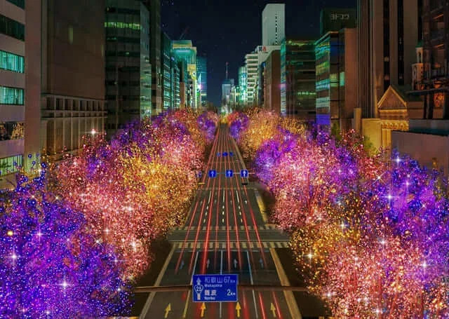 Con đường ánh sáng Midosuji