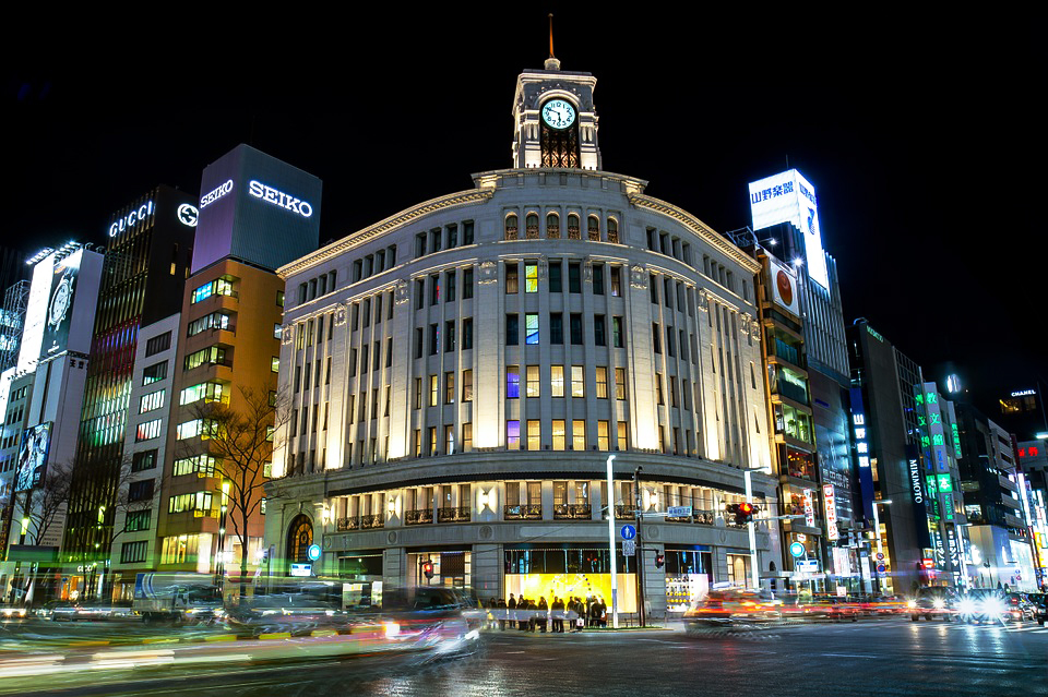Ginza khu mua sắm xa xỉ bậc nhất Tokyo